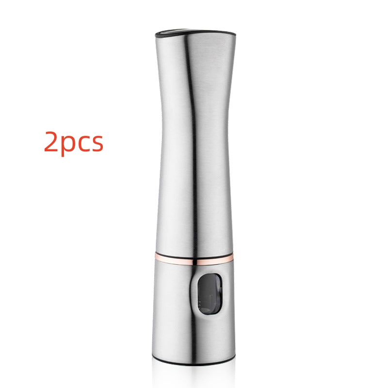 Electric Salt & Pepper Grinder – Stainless Steel – image 11