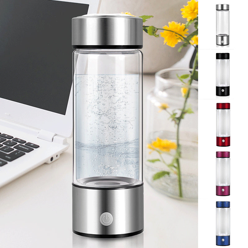 Portable Hydrogen Water Bottle – Rechargeable
