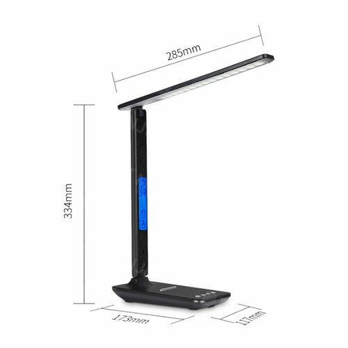 3-in-1 LED Lamp with Wireless Charger, Clock & Thermometer – image 12
