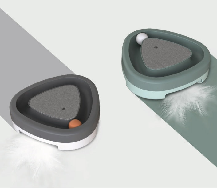 Interactive Electric Cat Toy with Feather – image 2