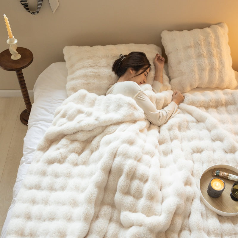 Bubble Velvet Throw Blanket – image 22