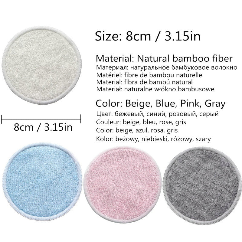 Reusable Makeup Remover Pads – Pack of 12 – image 5