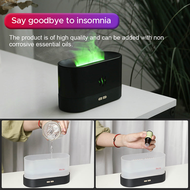 RGB Flame Aroma Diffuser – 7 Colours – image 5