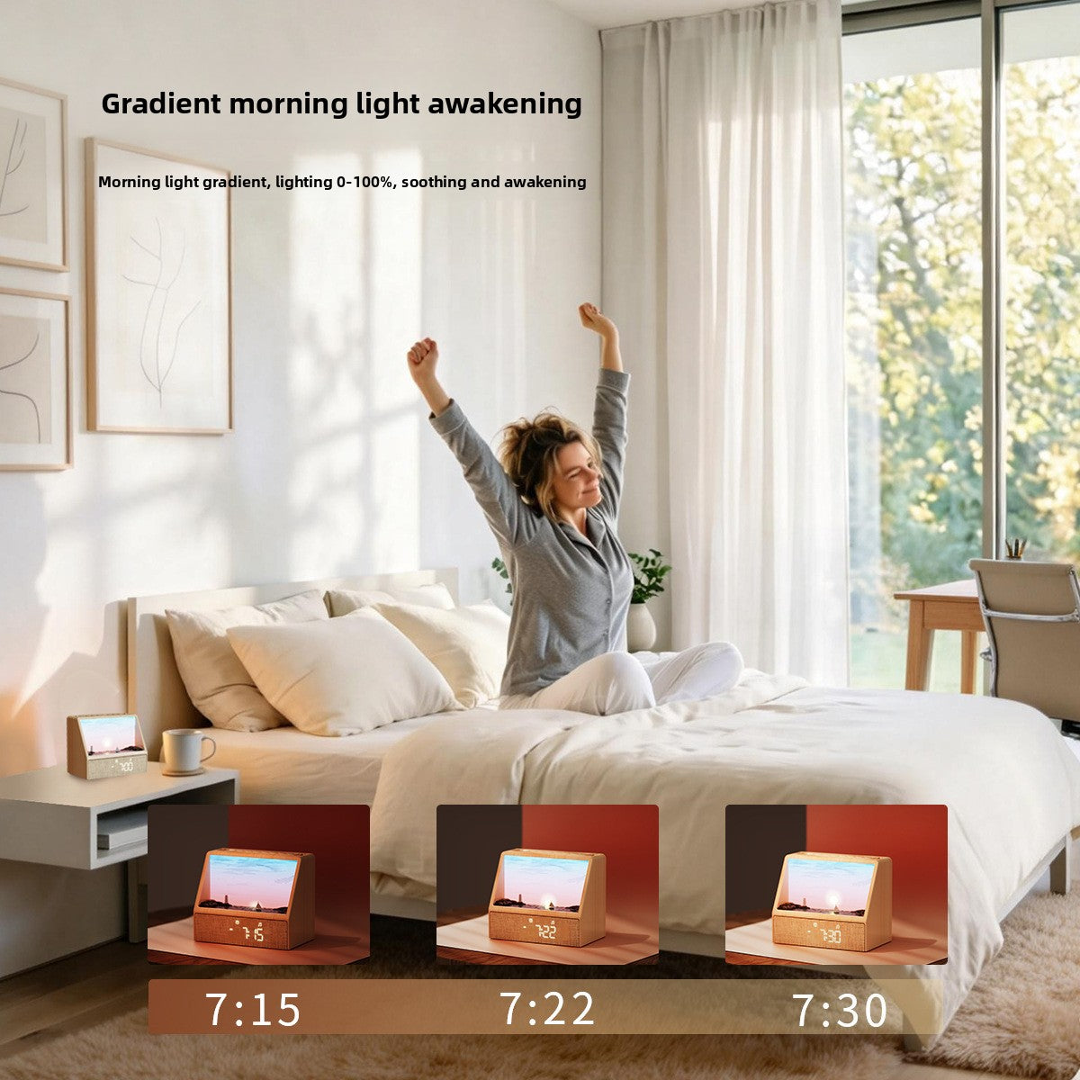 Smart Sunrise Simulation Wake-Up Light
