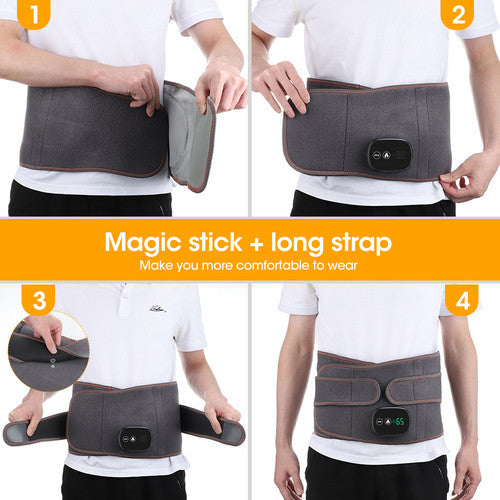 Heated Back Massager Belt with Vibration – image 10