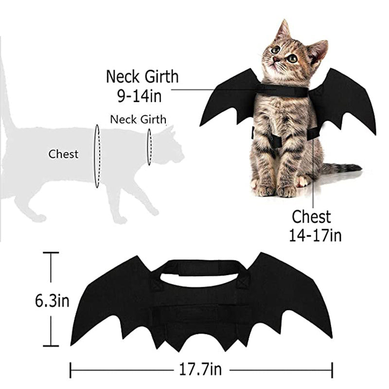 Bat Wings Pet Costume for Cats & Small Dogs – image 10