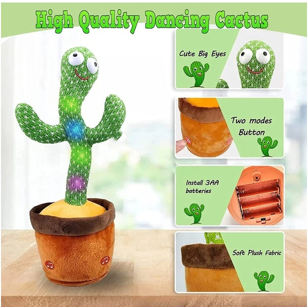 Dancing Cactus Toy – Sings, Dances & Repeats – image 3