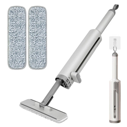 Self-Wringing Mini Flat Mop with 2 or 4 Microfibre Pads
