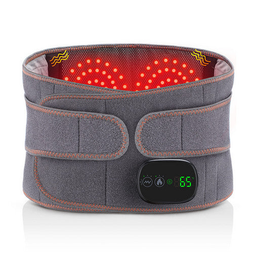 Heated Back Massager Belt with Vibration
