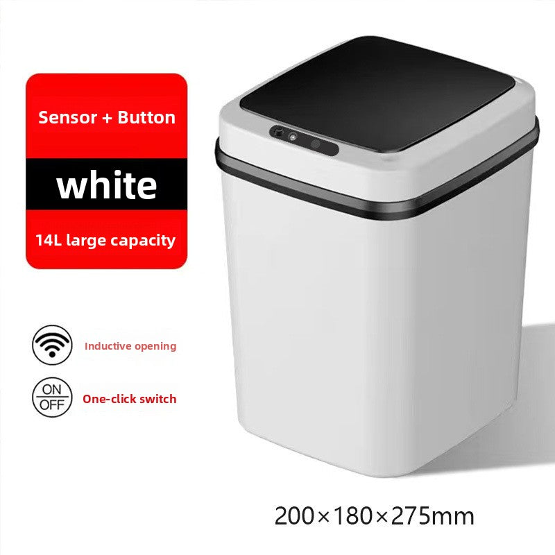 Smart Sensor Bin 13L with Odour-Seal Lid – image 6