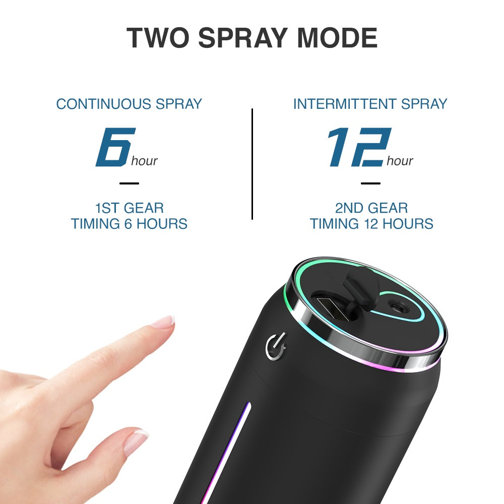 Mini USB Car Humidifier & Aroma Diffuser 220ml – image 8