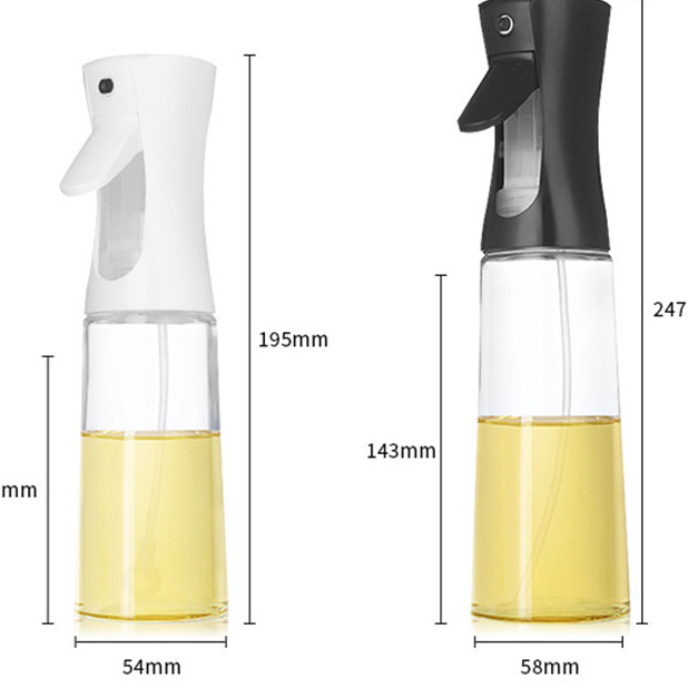 Oil Spray Bottle for Cooking – Glass or Plastic – image 3