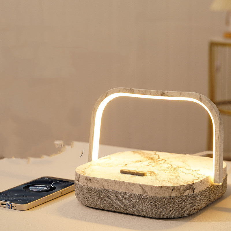 LED Desk Lamp with Bluetooth Speaker & Wireless Charger – image 2