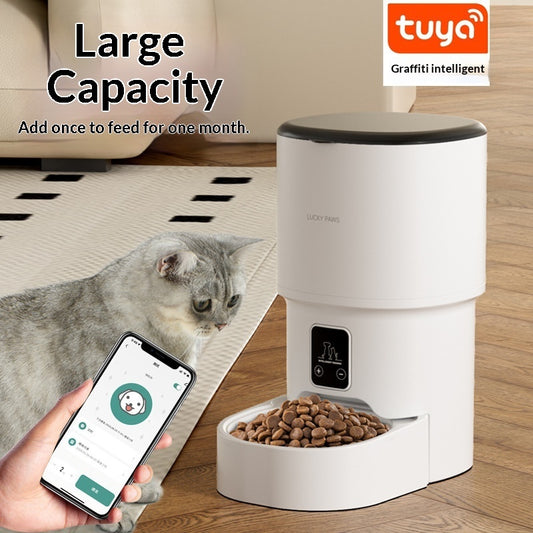 Smart Automatic Pet Feeder with App Control
