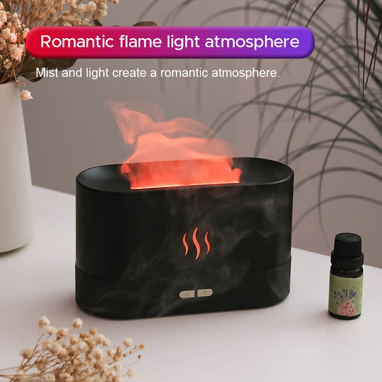 RGB Flame Aroma Diffuser – 7 Colours – image 4