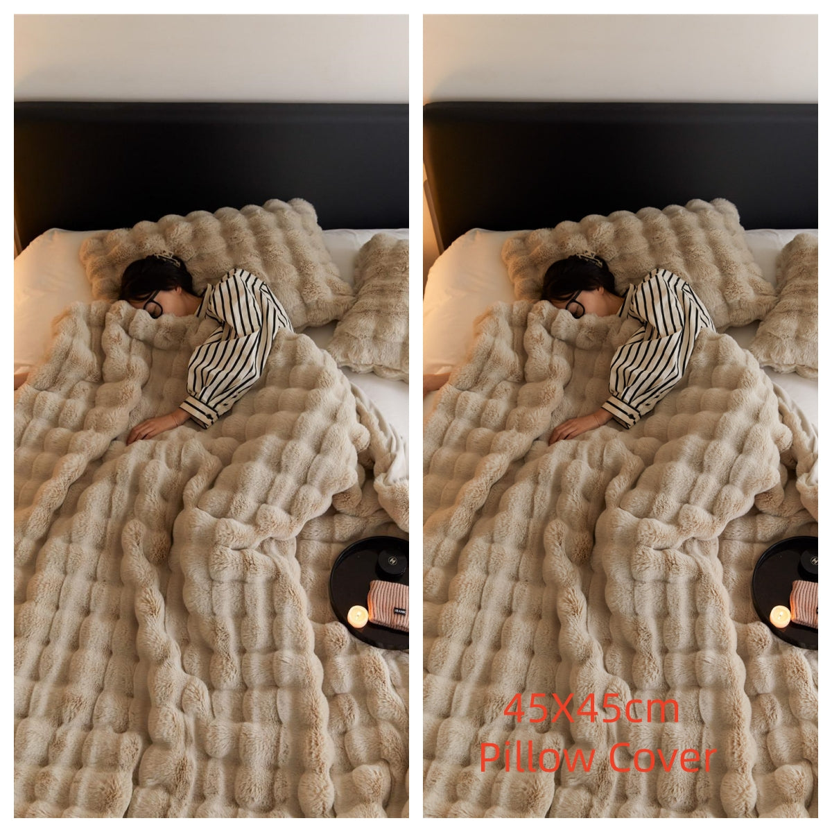 Bubble Velvet Throw Blanket – image 11