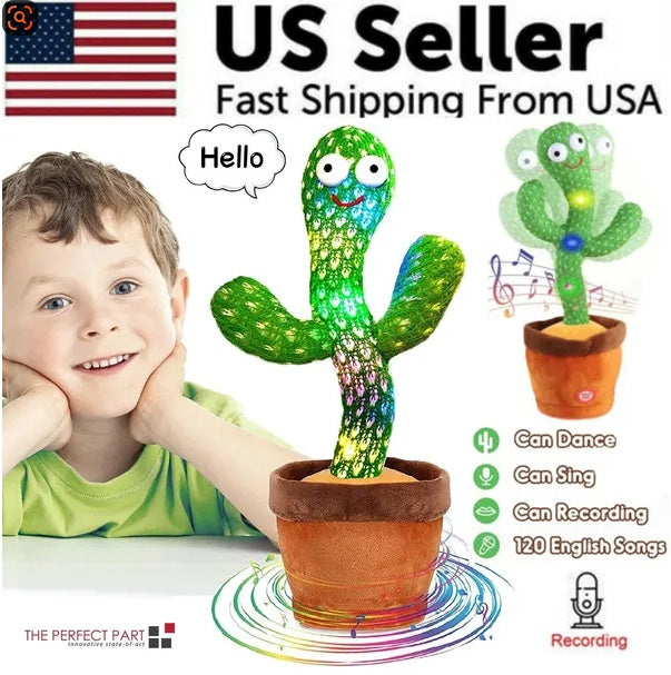 Dancing Cactus Toy – Sings, Dances & Repeats