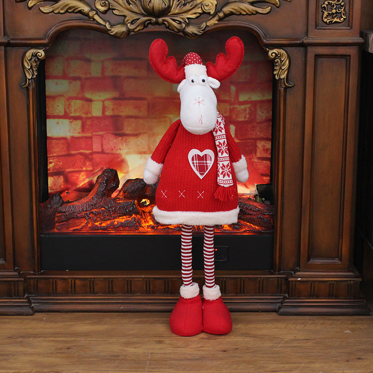 Telescopic Christmas Plush Figure – Santa, Snowman or Reindeer – image 2
