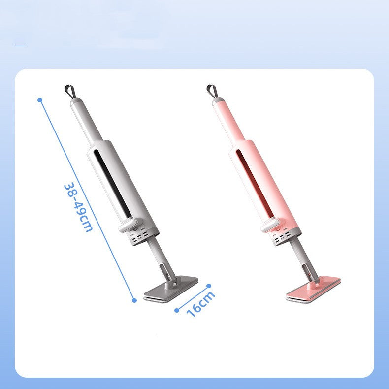 Self-Wringing Mini Flat Mop with 2 or 4 Microfibre Pads – image 3