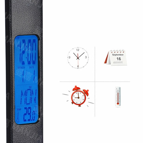 3-in-1 LED Lamp with Wireless Charger, Clock & Thermometer – image 10