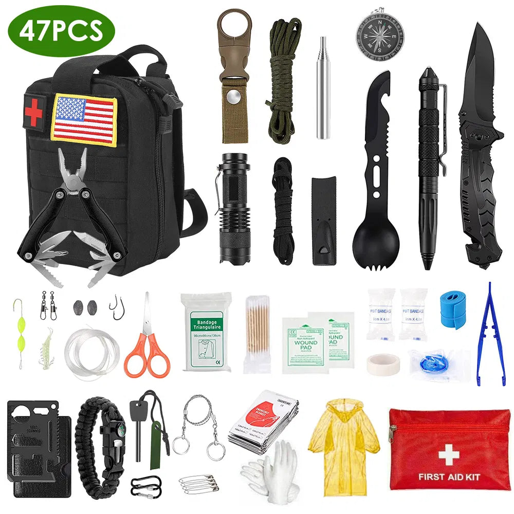 47-Piece Emergency Survival Kit – image 6