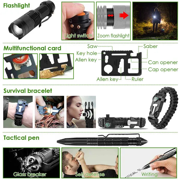47-Piece Emergency Survival Kit – image 3