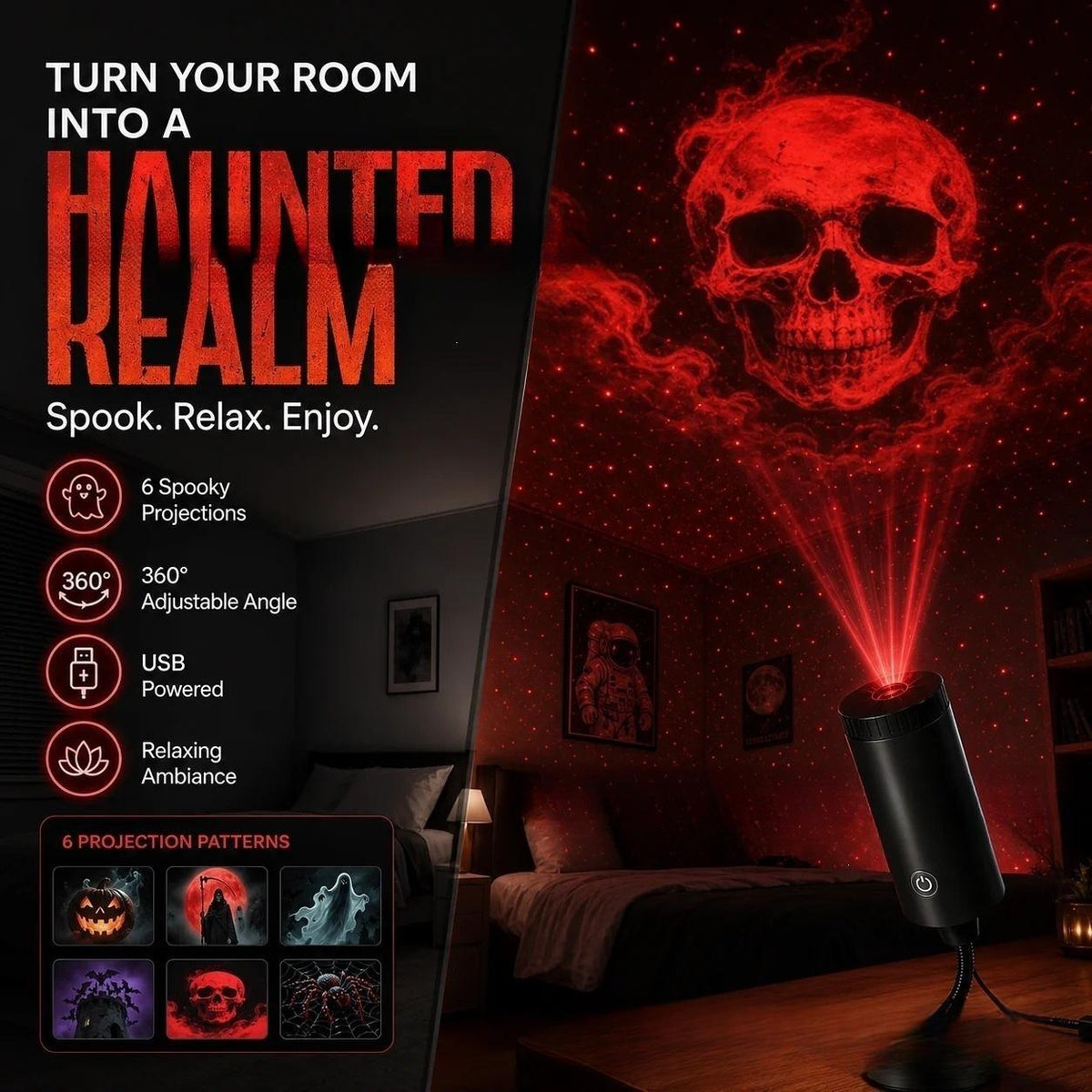 Halloween LED Projector Light – image 4