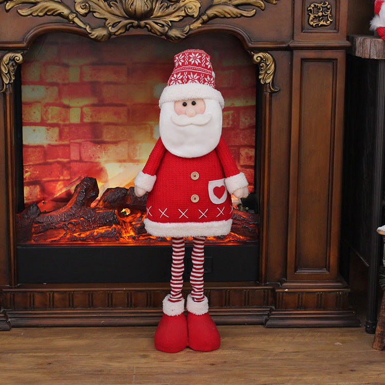 Telescopic Christmas Plush Figure – Santa, Snowman or Reindeer – image 3