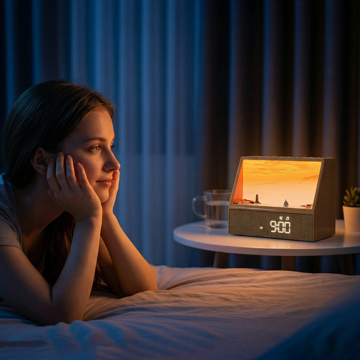 Smart Sunrise Simulation Wake-Up Light