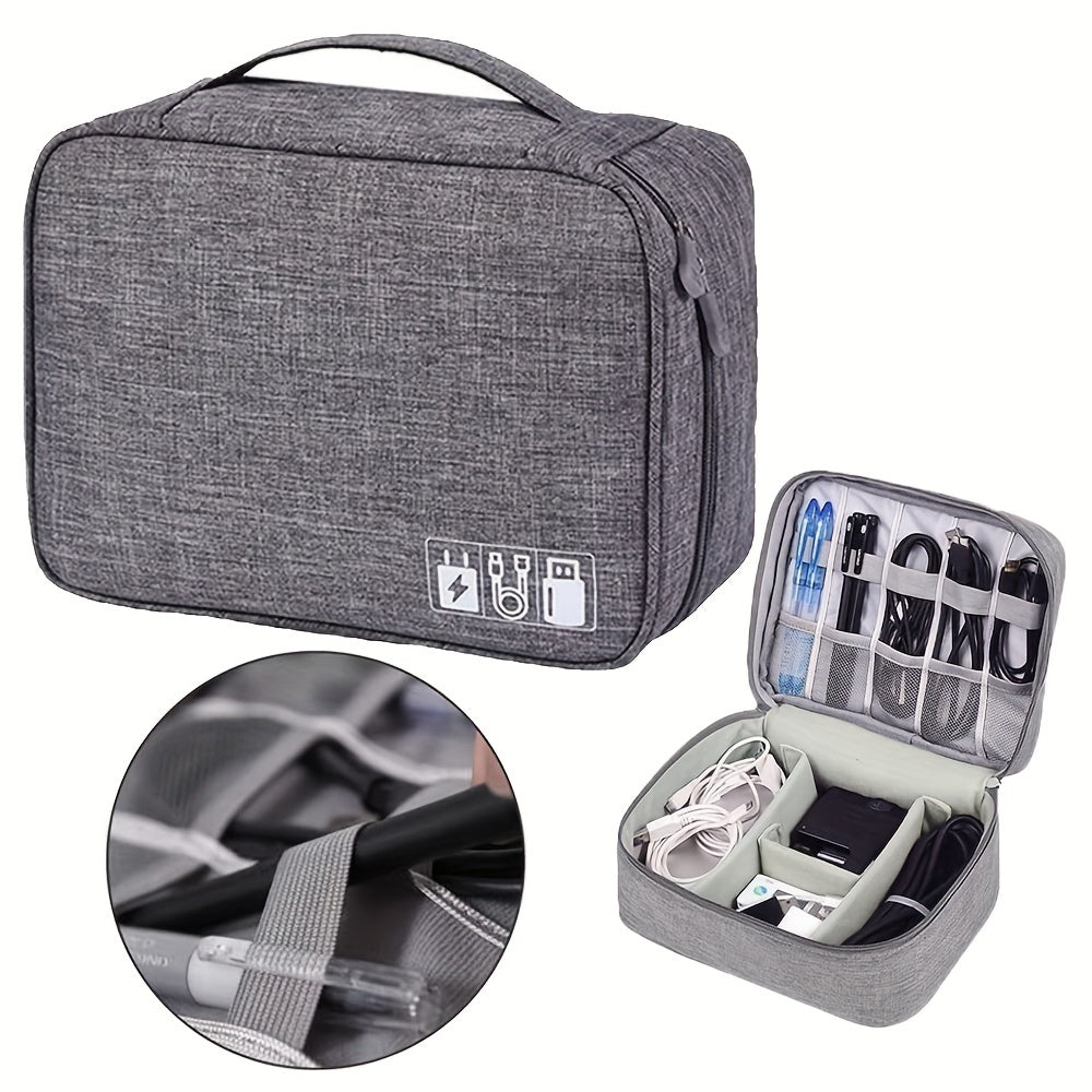 Travel Tech Organiser Bag – Water-Resistant