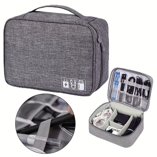 Travel Tech Organiser Bag – Water-Resistant