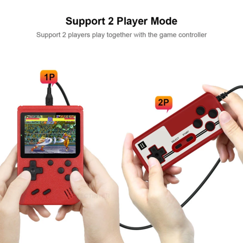 Retro Handheld Game Console – 3" Screen, 400 Games – image 3