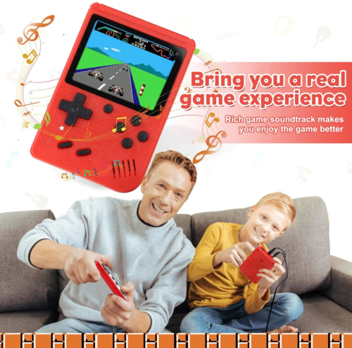 Retro Handheld Game Console – 3" Screen, 400 Games – image 6
