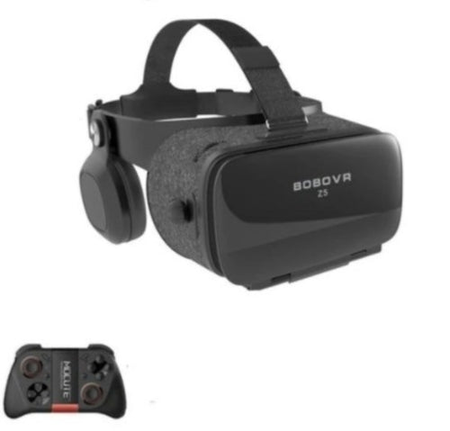 3D VR Gaming Headset with Bluetooth Controller