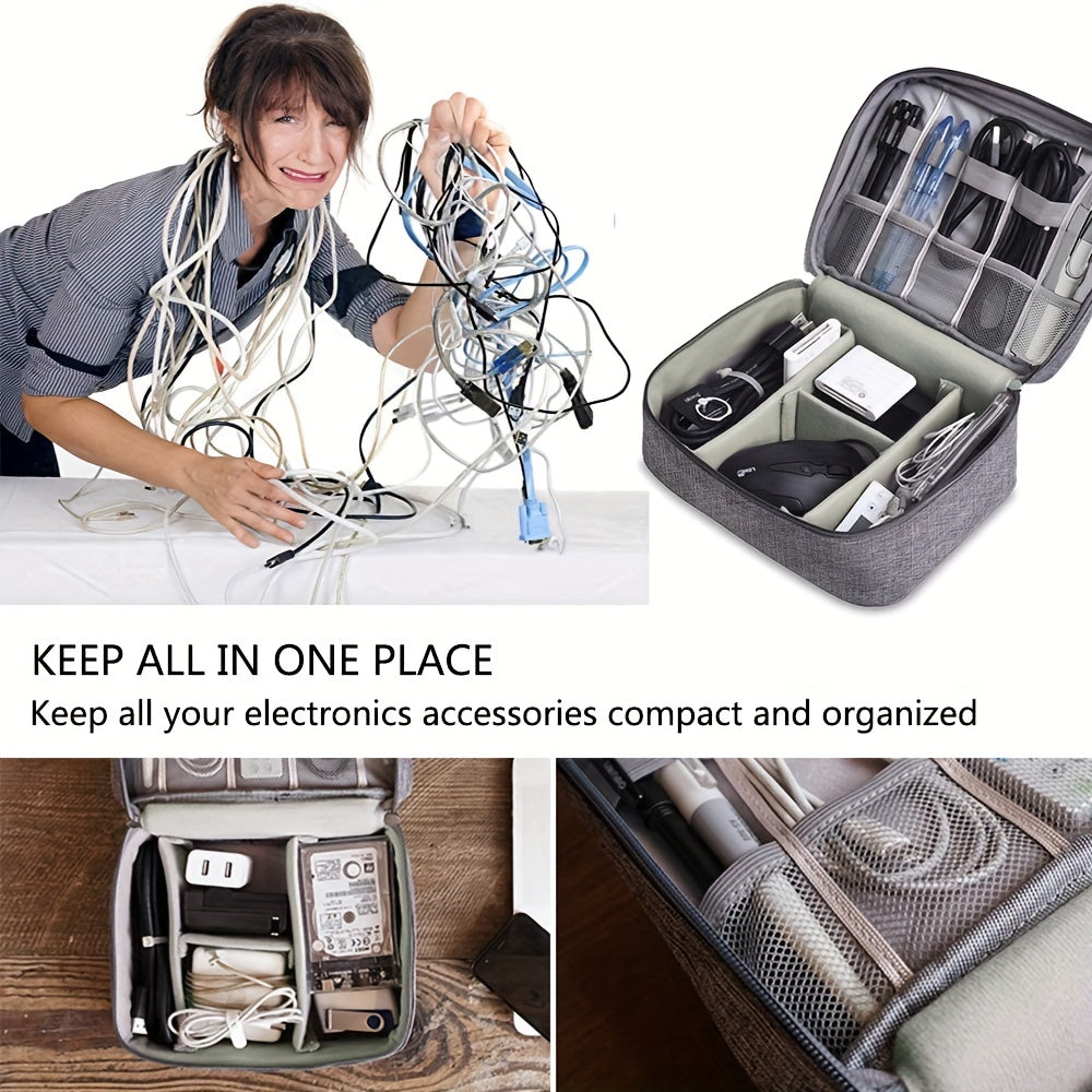 Travel Tech Organiser Bag – Water-Resistant – image 8